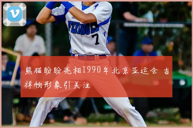 熊猫盼盼亮相1990年北京亚运会 吉祥物形象引关注