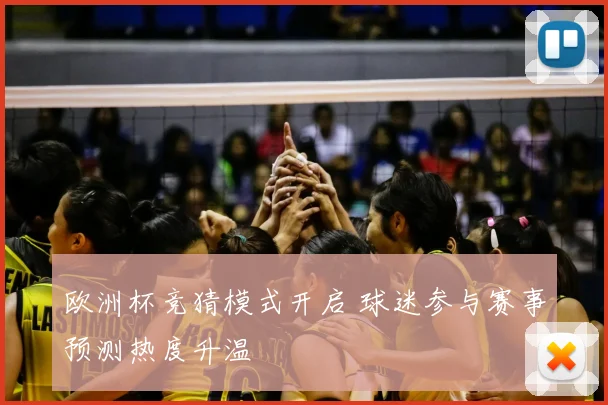 欧洲杯竞猜模式开启 球迷参与赛事预测热度升温
